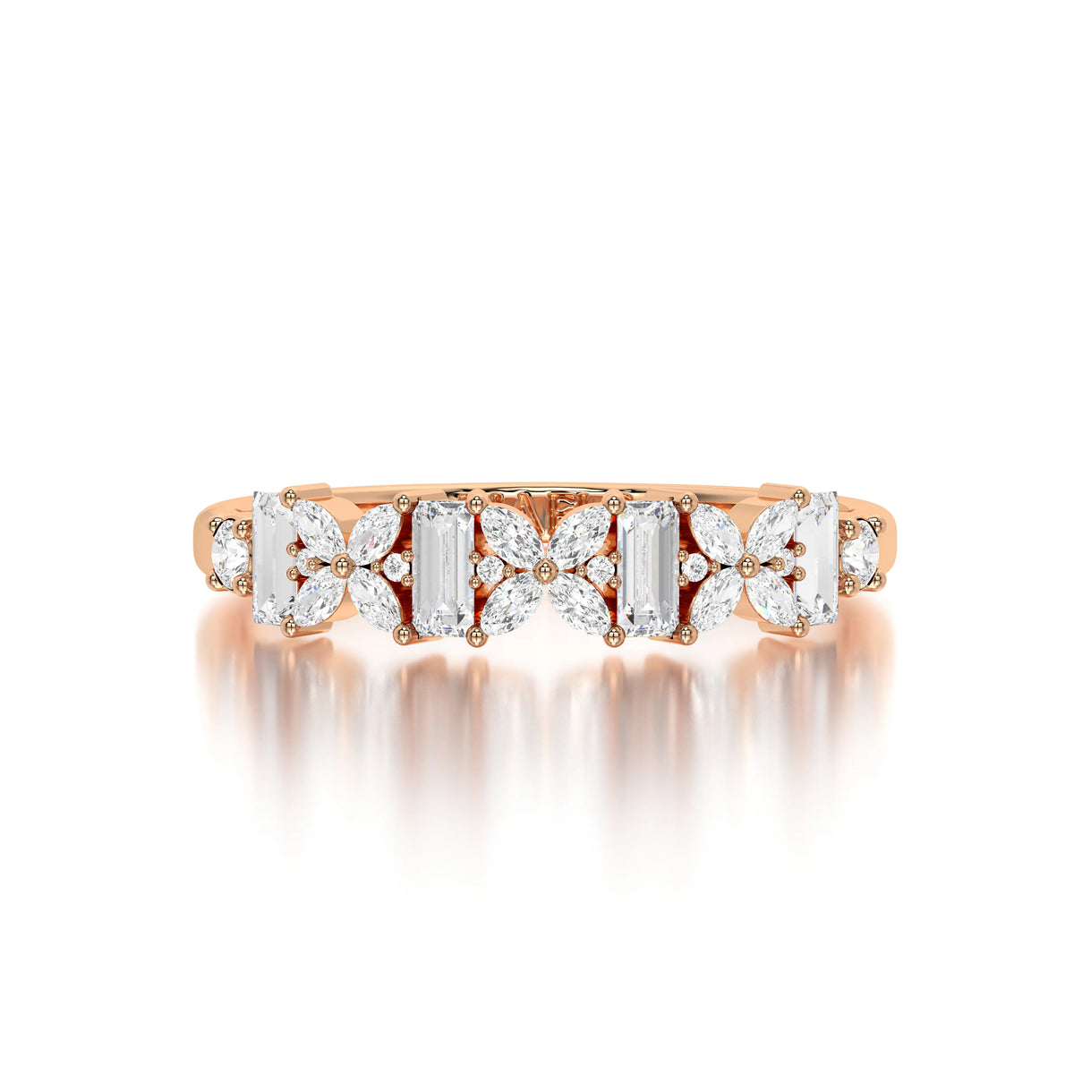 The Baguette Marquise Flower Band