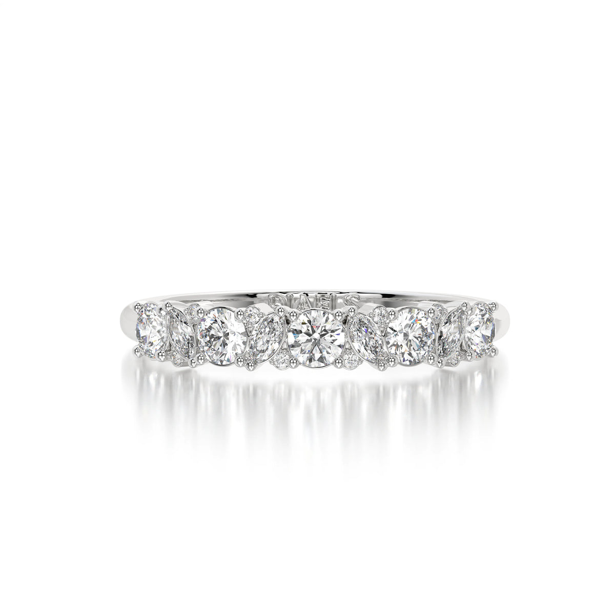 The Marquise Round Band