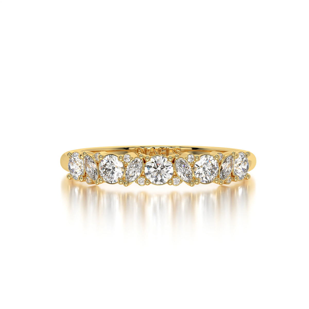 The Marquise Round Band
