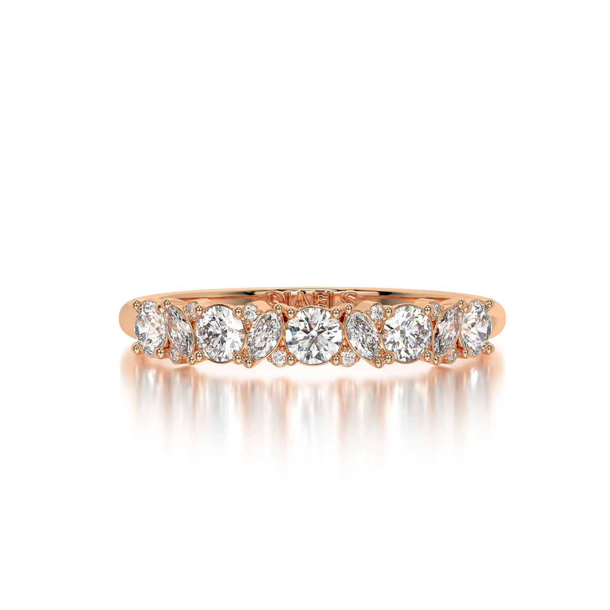 The Marquise Round Band