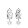 1 CTW Marquise Lab Grown Diamond Stud Earrings Set