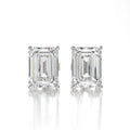 0.50 CTW Emerald Lab Grown Diamond Stud Earrings Set