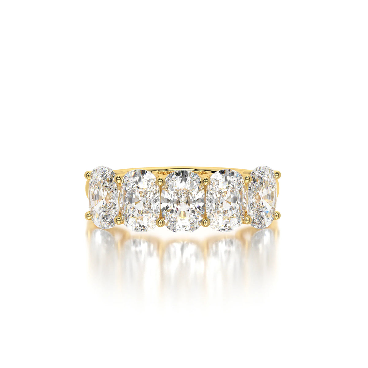 The Floating Five Elongated Cushion Band